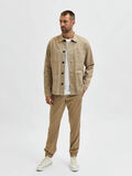 Selected LOOSE FIT OVERSHIRT, Crockery, highres - 16079965_Crockery_005.jpg