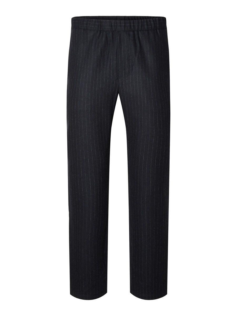 Selected PINSTRIPE WOOL BLEND SUIT TROUSERS, Navy Blazer, highres - 16090925_NavyBlazer_1052887_001.jpg