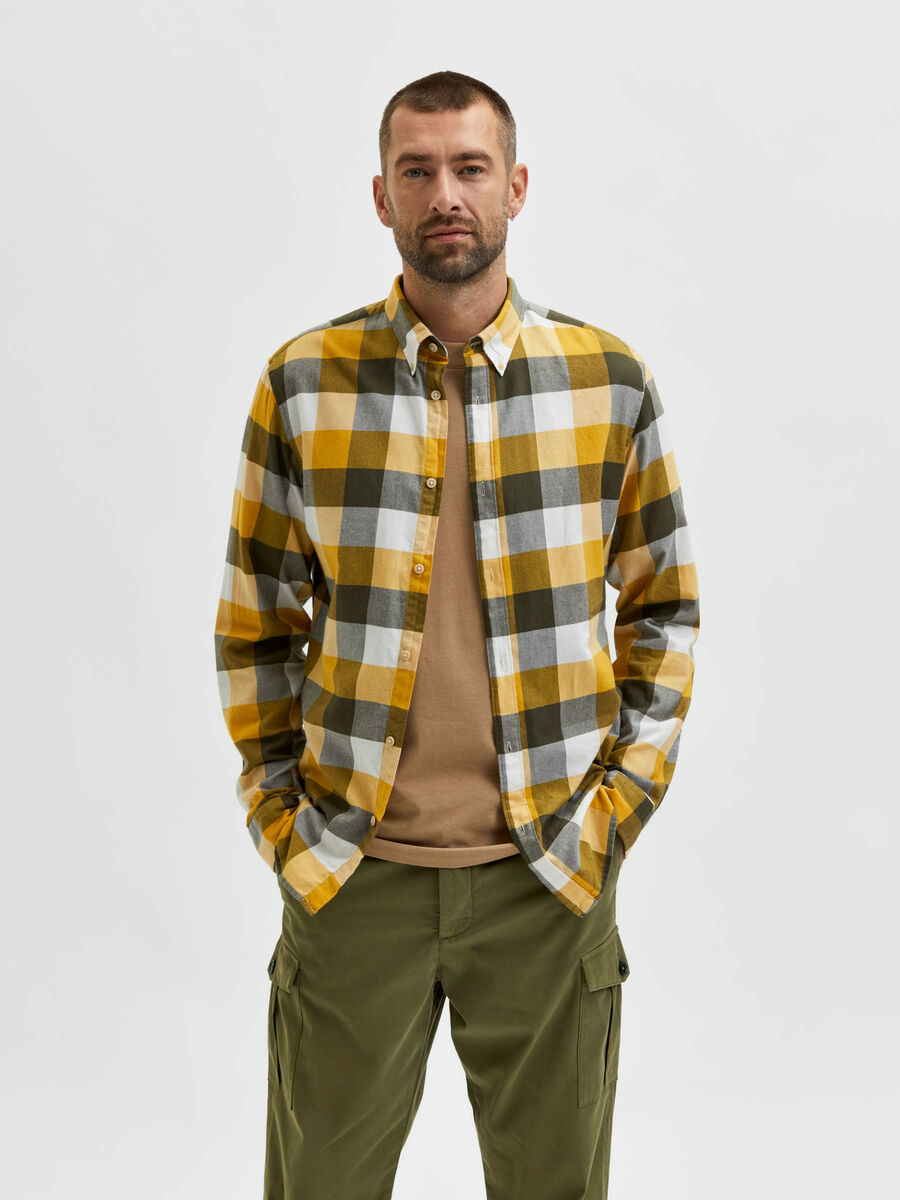 Selected FLANNEL - SHIRT, Forest Night, highres - 16074464_ForestNight_862553_003.jpg