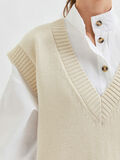 Selected LONG LINE KNITTED VEST, Birch, highres - 16082671_Birch_006.jpg