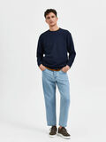 Selected GEBREIDE SWEATSHIRT, Sky Captain, highres - 16085661_SkyCaptain_005.jpg