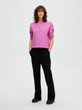 Selected RIBBET STRIKKET PULLOVER, Cyclamen, highres - 16088685_Cyclamen_005.jpg