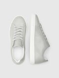 Selected LEDER SNEAKERS, Grey, highres - 16090219_Grey_005.jpg