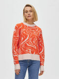 Selected PRINTED KNITTED JUMPER, Orangeade, highres - 16089059_Orangeade_1013334_003.jpg