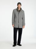 Selected LAINE MÉLANGÉE MANTEAU, Light Grey Melange, highres - 16094322_LightGreyMelange_005.jpg