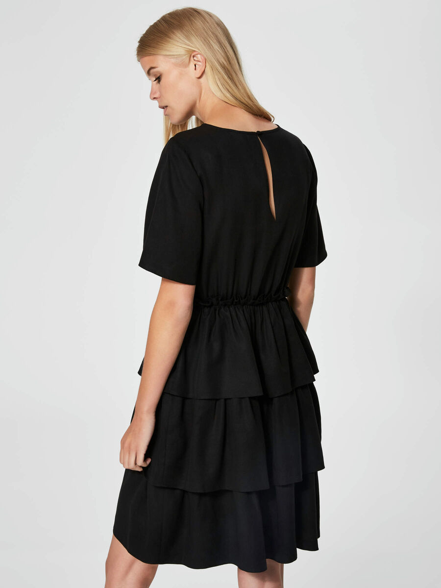 Selected ÉPAISSEUR MINI-ROBE, Black, highres - 16063034_Black_004.jpg