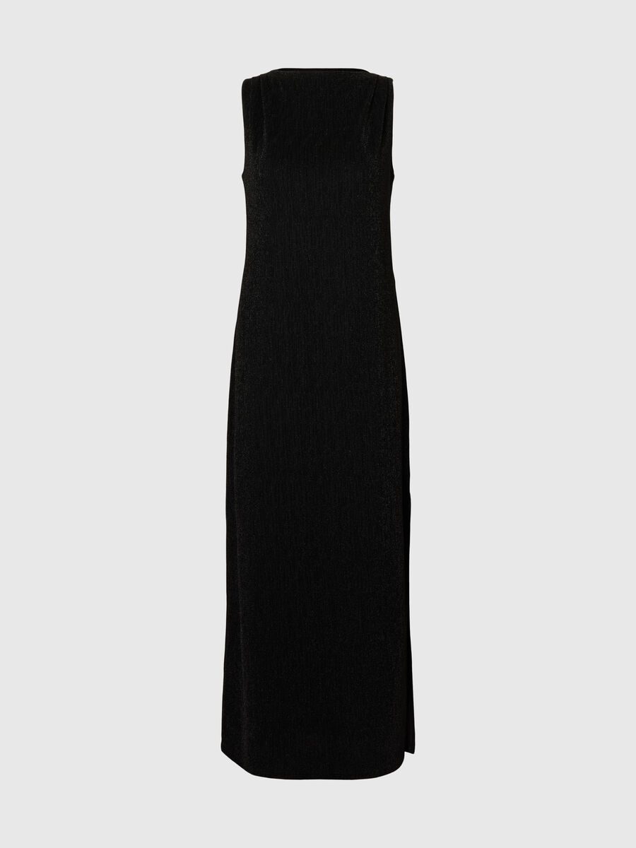 Selected PAILLETTES ROBE LONGUE, Black, highres - 16095771_Black_1166514_001.jpg