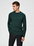 Selected MERINO ULD - PULLOVER, Darkest Spruce, highres - 16063605_DarkestSpruce_705535_003.jpg