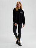 Selected LONG SLEEVED SWEATSHIRT, Black, highres - 16083415_Black_008.jpg