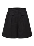 Selected SKRÄDDARSYDD A-LINJE LINNE SHORTS, Black, highres - 16078999_Black_001.jpg