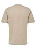 Selected ORGANIC COTTON - POLO SHIRT, Silver Mink, highres - 16060685_SilverMink_002.jpg