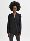 Selected MANCHES LONGUES BLOUSE, Black, highres - 16079688_Black_003.jpg