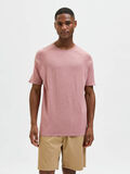 Selected GEBREIDE T-SHIRT, Ash Rose, highres - 16084195_AshRose_925237_003.jpg