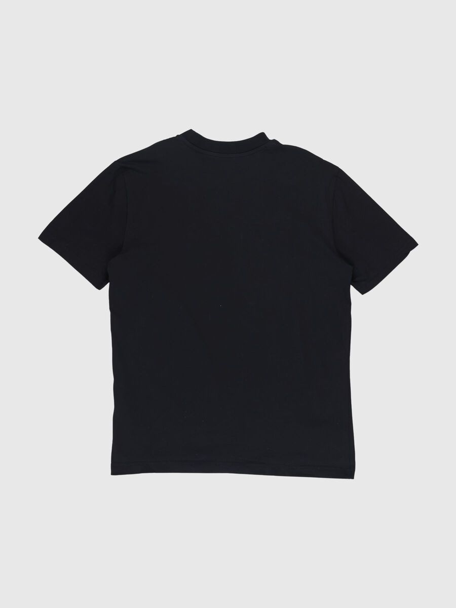 Selected MANCHES COURTES ET COUPE DÉCONTRACTÉE T-SHIRT, Black, highres - 80000222_Black_002.jpg