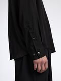 Selected RELAXED FIT SATIN SHIRT, Black, highres - 16095736_Black_006.jpg