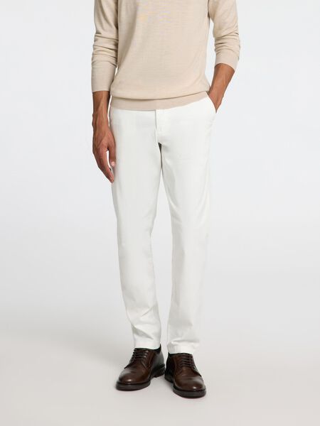 Selected 175 SLIM FIT FLEX CHINOS, Cloud Dancer, highres - 16087663_CloudDancer_003.jpg