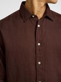 Selected LANGARM LEINENBLUSE, Chocolate Brown, highres - 16096909_ChocolateBrown_006.jpg