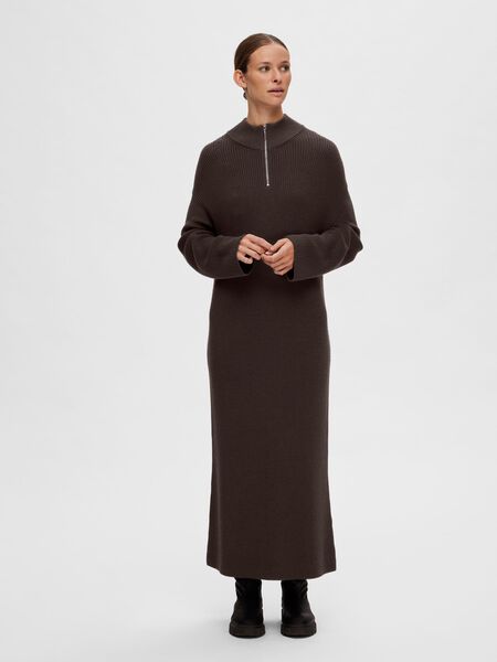 Selected HALF-ZIP MIDI DRESS, Java, highres - 16091876_Java_003.jpg