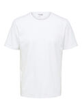 Selected MANCHES COURTES T-SHIRT, Bright White, highres - 16087859_BrightWhite_001.jpg