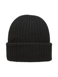 Selected MERINO WOOL BEANIE, Black, highres - 16064168_Black_002.jpg