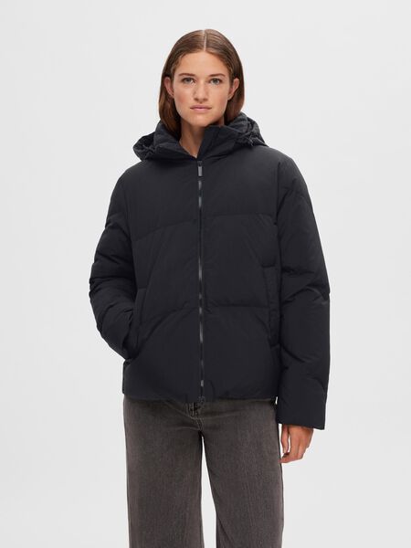 Selected RE:DOWN® PUFFER JACKET, Black, highres - 16090101_Black_003.jpg