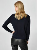 Selected ØKOLOGISK BOMULL - STRIKKET CARDIGAN, Dark Sapphire, highres - 16062826_DarkSapphire_004.jpg