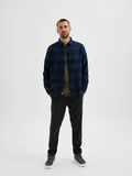 Selected CHECKED LONG SLEEVED SHIRT, Dress Blues, highres - 16080836_DressBlues_876193_005.jpg