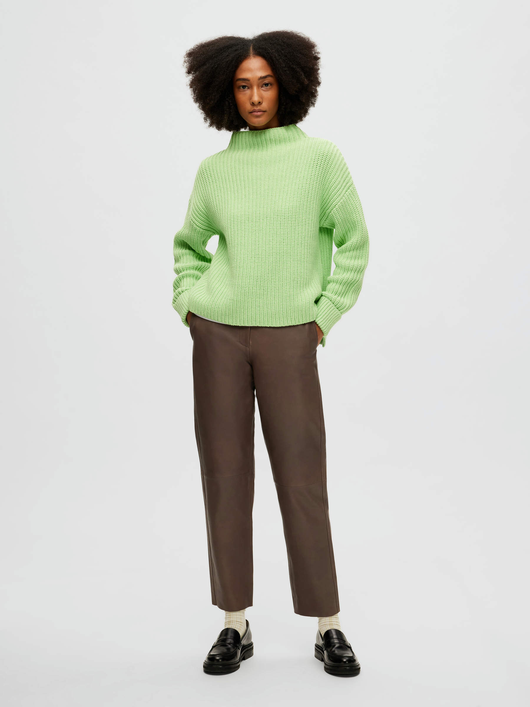 Pistachio sale green jumper