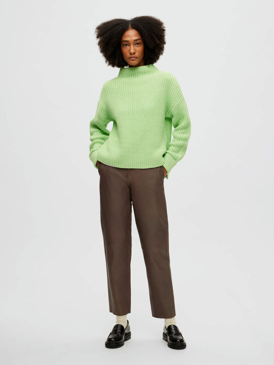 Selected OVERSIZE PULLOVER, Pistachio Green, highres - 16075489_PistachioGreen_005.jpg