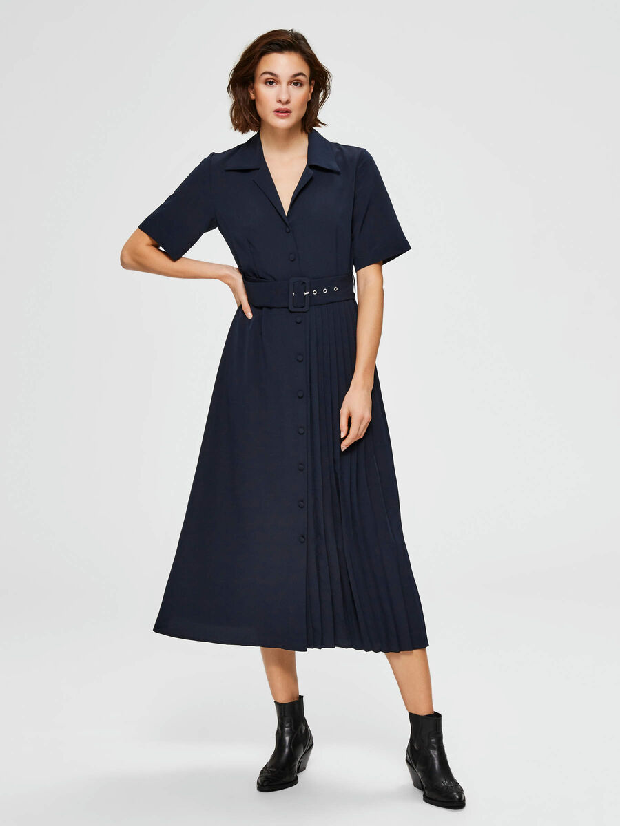 Selected BELTED - MIDI DRESS, Night Sky, highres - 16072280_NightSky_003.jpg