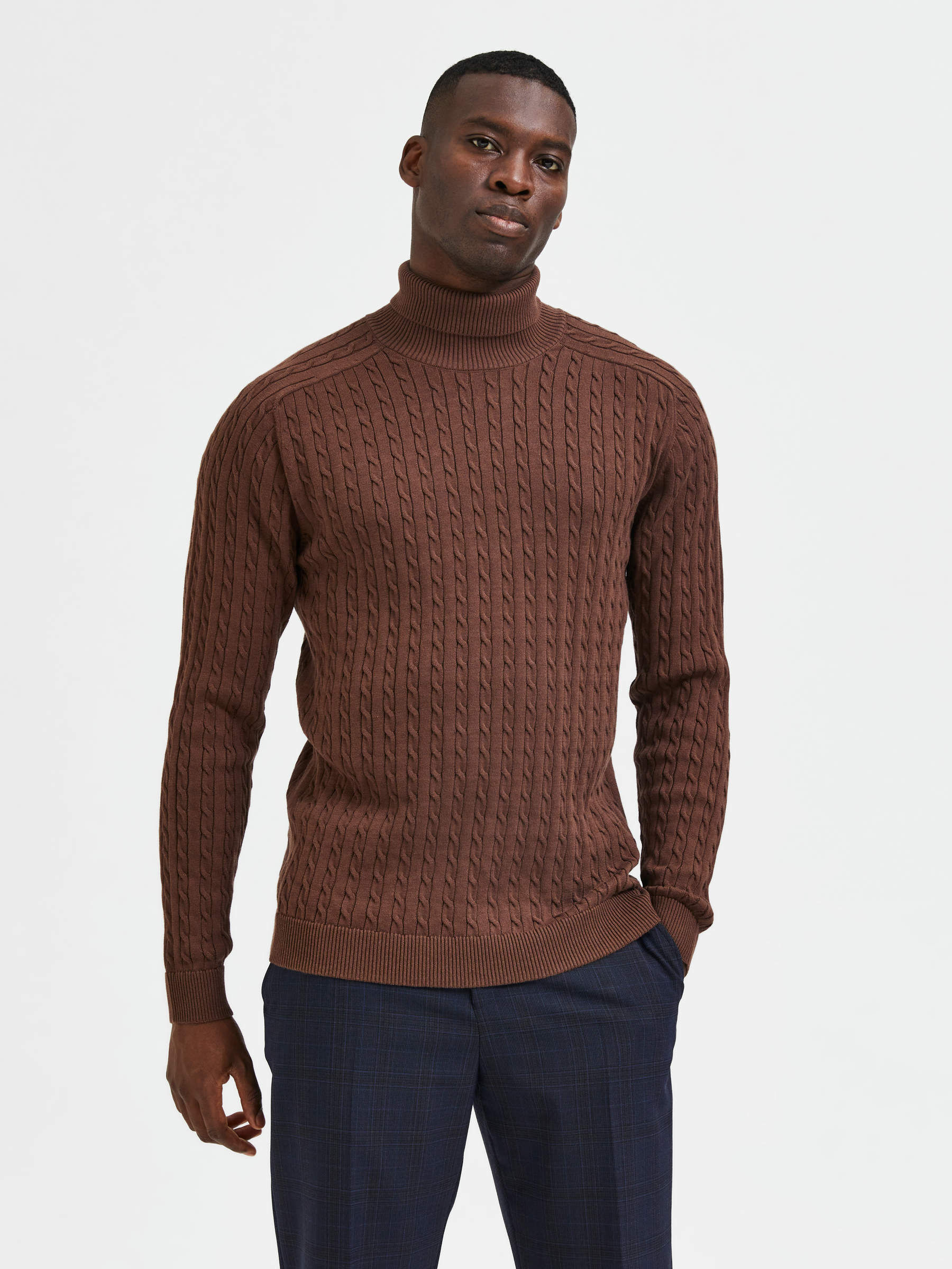 Men's High Neck Jumpers | Rollnecks 
