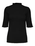 Selected RIBBED TOP, Black, highres - 16083728_Black_001.jpg