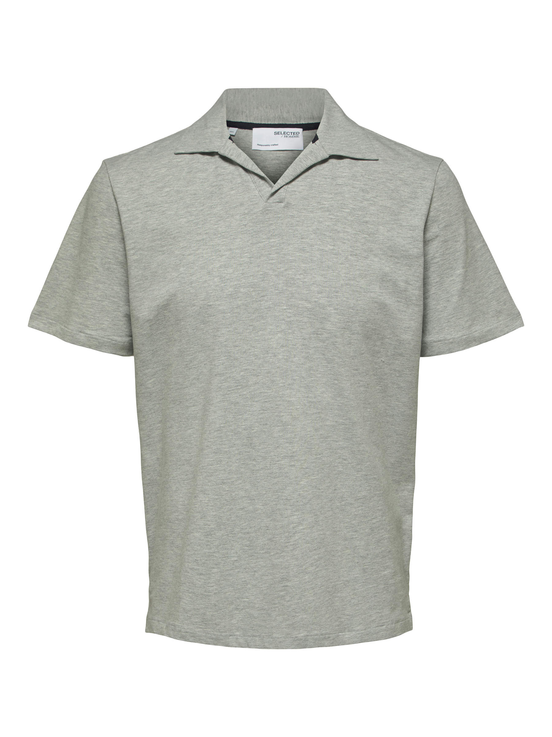 Light gray polo shirt clearance