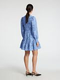 Selected GEBLÜMTES LANGARM MINIKLEID, Vista Blue, highres - 16094189_VistaBlue_004.jpg