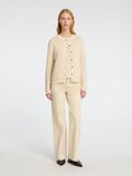 Selected HIGH WAISTED WIDE FIT JEANS, Ecru, highres - 16096332_Ecru_005.jpg