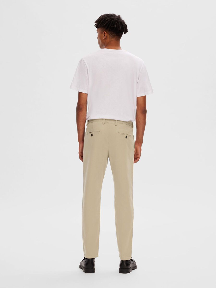 175 SLIM FIT CHINO | Beige | SELECTED HOMME®