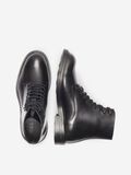 Selected DISEÑO CON CORDONES BOTAS DE PIEL, Black, highres - 16087248_Black_005.jpg