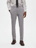 Selected CHECKED TROUSERS, Grey, highres - 16088492_Grey_1002669_003.jpg