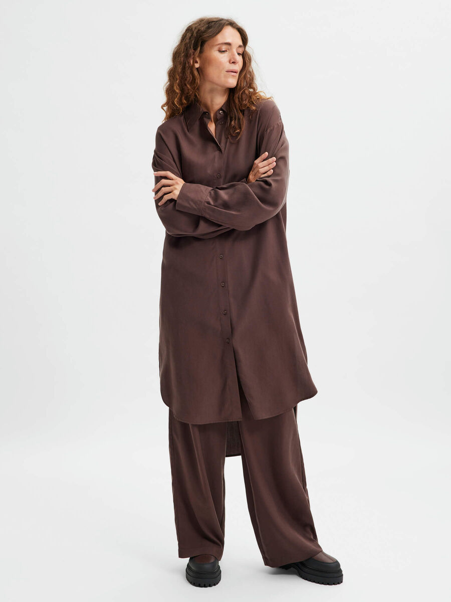 Selected OVERSIZED OVERHEMD, Coffee Bean, highres - 16081899_CoffeeBean_003.jpg