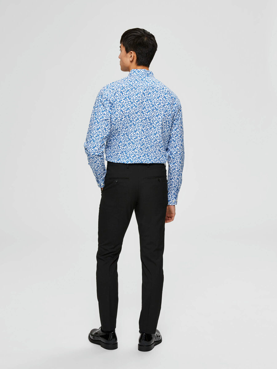 Selected SLIM FIT BLUMENPRINT HEMD, Bright White, highres - 16072810_BrightWhite_741989_004.jpg