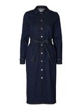 Selected DENIM BLEU FONCÉ ROBE MI-LONGUE, Dark Blue Denim, highres - 16092276_DarkBlueDenim_001.jpg