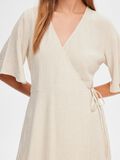 Selected SHORT SLEEVED WRAP DRESS, Sandshell, highres - 16093397_Sandshell_006.jpg