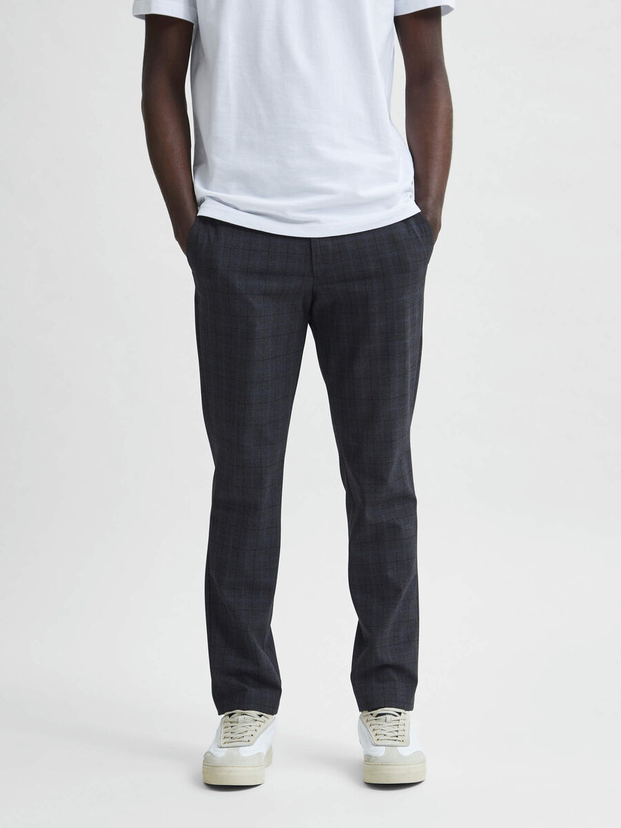 Selected SLIM FIT FLEX - BUKSER, Grey, highres - 16078230_Grey_883734_003.jpg