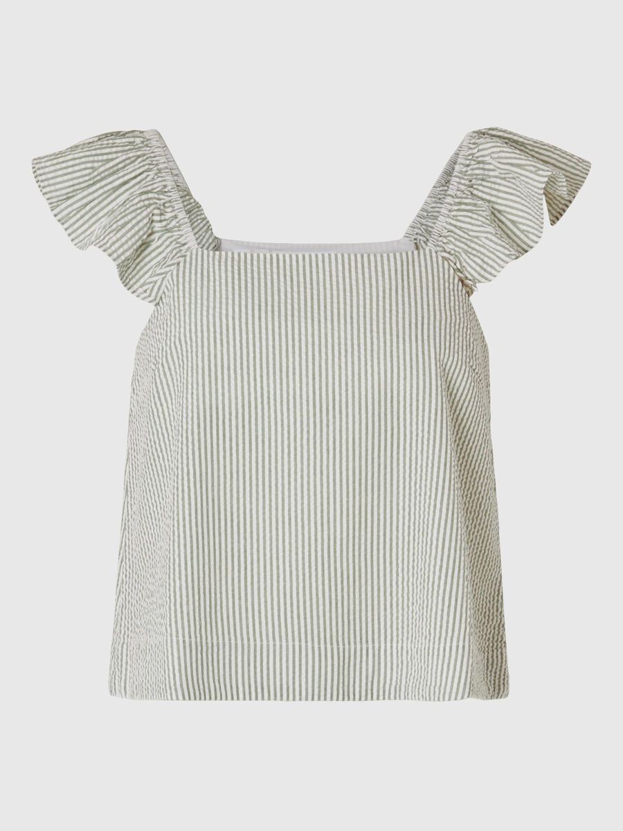 Selected STRIPED RUFFLE  TOP, Snow White, highres - 16093799_SnowWhite_1105270_001.jpg