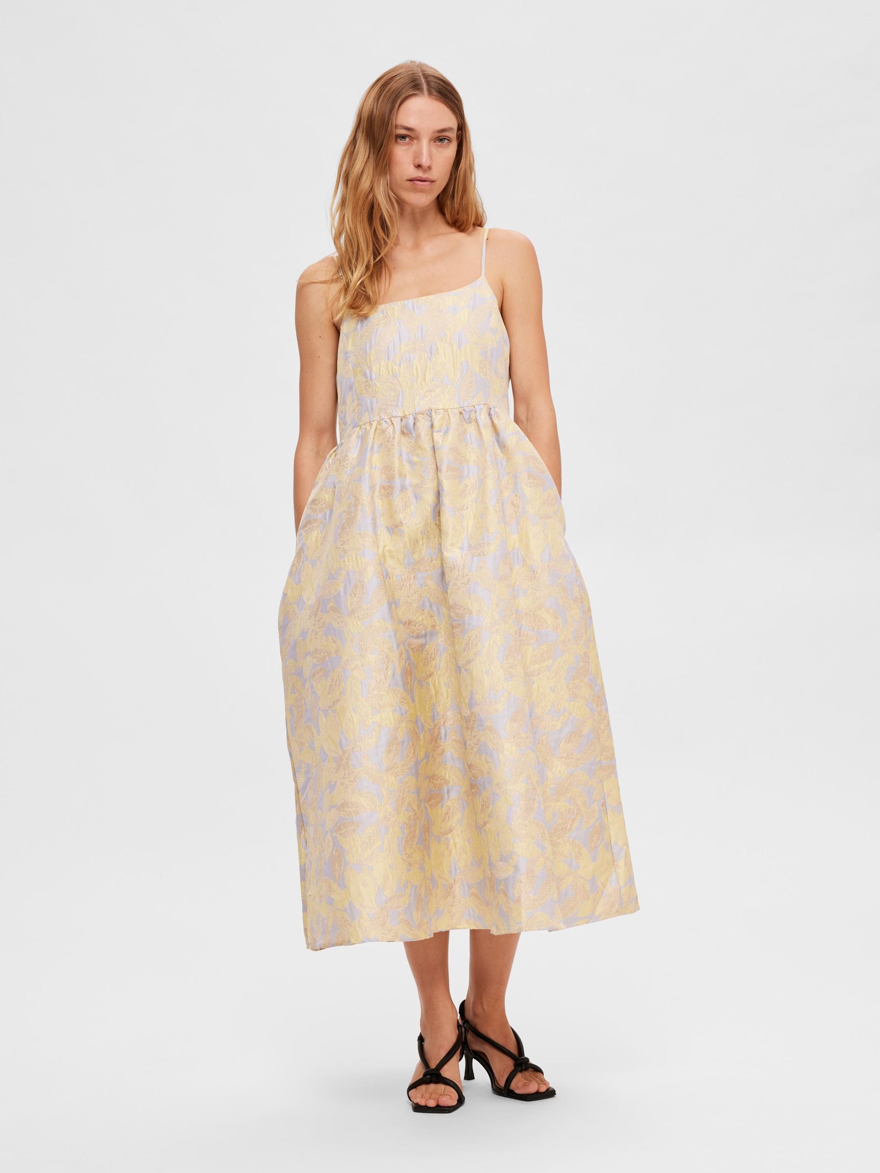 Selected femme midi best sale dress