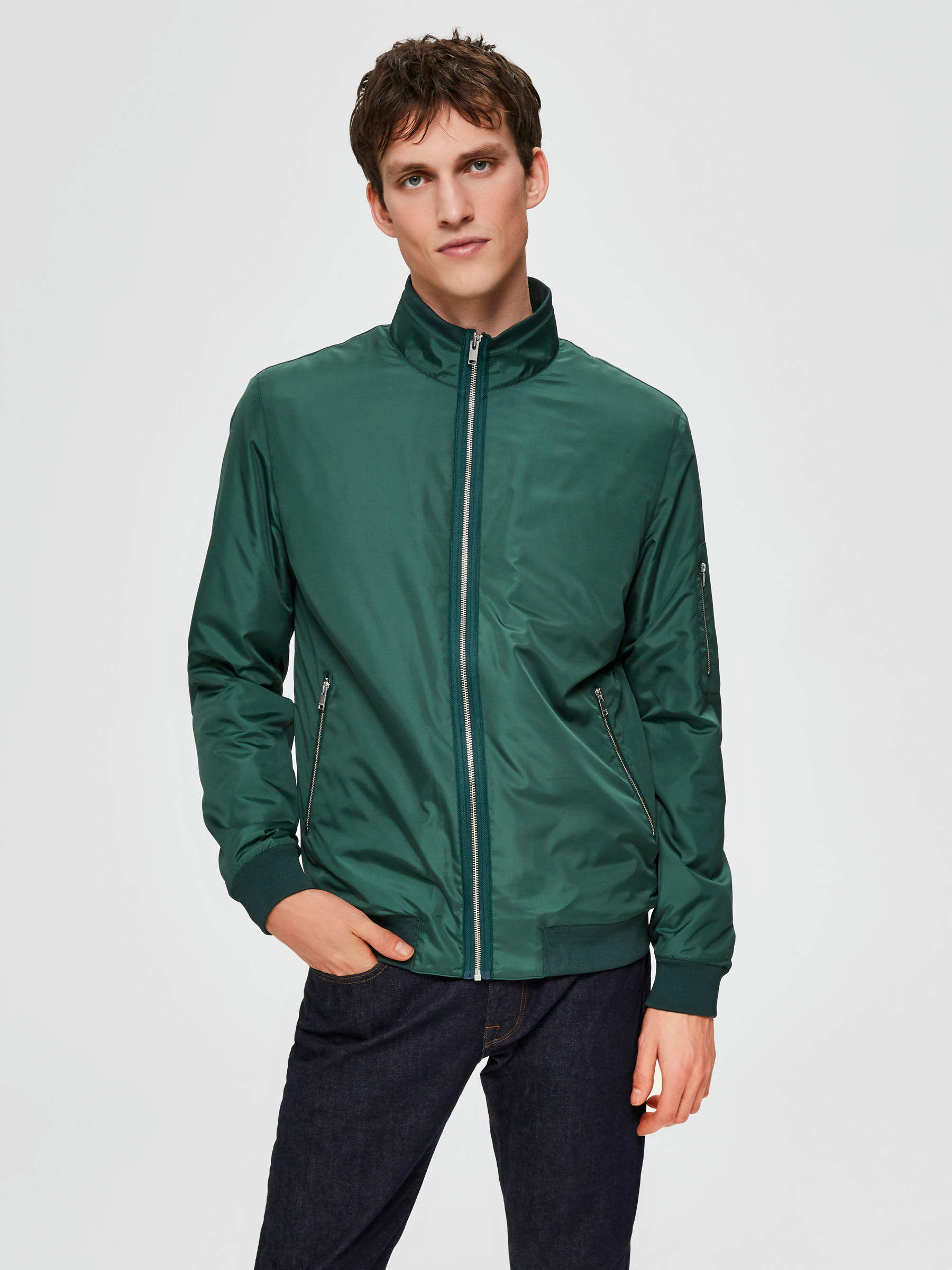 Selected homme bomber sale jacket