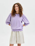 Selected MODAL DOUX SWEAT-SHIRT, Violet Tulip, highres - 16074308_VioletTulip_003.jpg