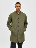 Selected RIBBED COLLAR COAT, Grape Leaf, highres - 16082307_GrapeLeaf_003.jpg