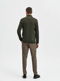 Selected PIMA COTTON - KNITTED CARDIGAN, Forest Night, highres - 16074688_ForestNight_779264_004.jpg