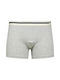 Selected 3-PACK MED LOGOTYP I MIDJAN BOXERSHORTS, Medium Grey Melange, highres - 16080883_MediumGreyMelange_876863_005.jpg